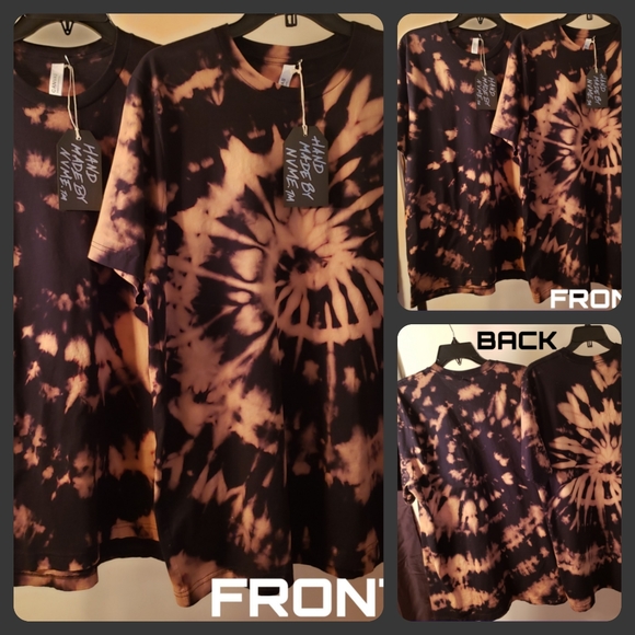 Reverse Tye dye Unisex t-shirts - Picture 3 of 5